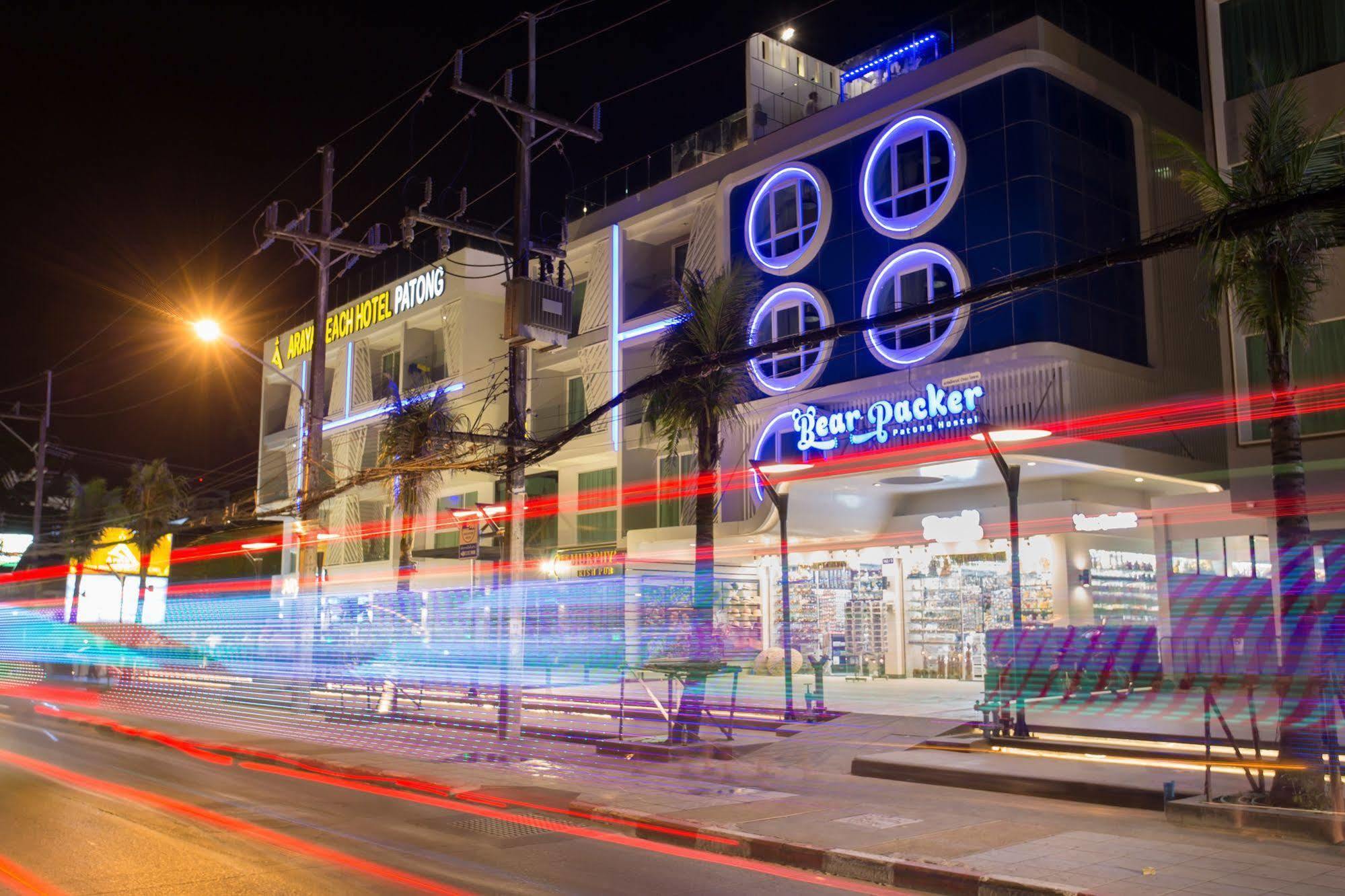 Bearpacker Patong Hostel Exterior foto
